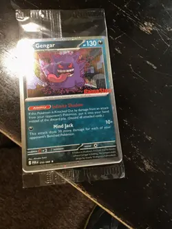 Pokemon TCG Gengar Cosmos GameStop Stamped Exclusive Promo #050/088 SEALED! - Image 2