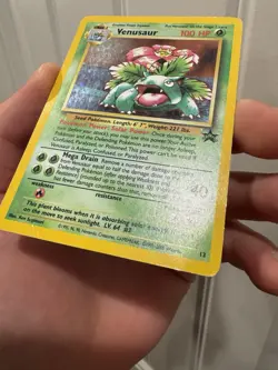 Pokemon 2000 Promo Venusaur Holo Black Star #13 - Image 3