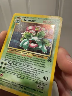 Pokemon 2000 Promo Venusaur Holo Black Star #13 - Image 4