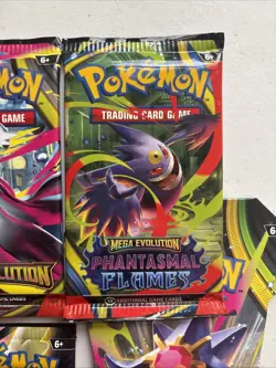 Pokemon TCG Variety Booster Pack Bundle (8 Packs Total) Ascended Heroes Mega Evo - Image 5