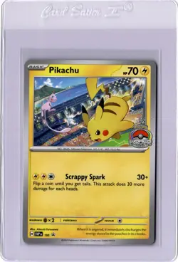 Pikachu World Championship Pokemon Scarlet & Violet SVP 190 Promo - Image 1