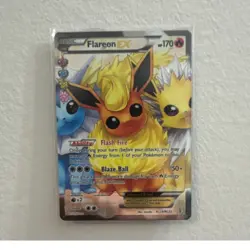 Pokemon Flareon EX Radiant Collection Full Art Ultra Rare RC28-32 170HP Holo - Image 1