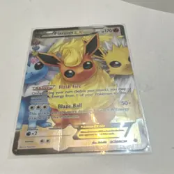 Pokemon Flareon EX Radiant Collection Full Art Ultra Rare RC28-32 170HP Holo - Image 3