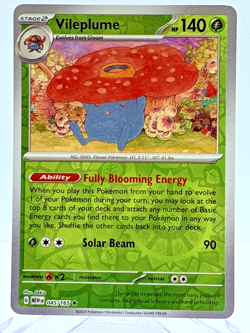 045/165 Vileplume REVERSE HOLO - Pokemon 151 - Near Mint - Image 1