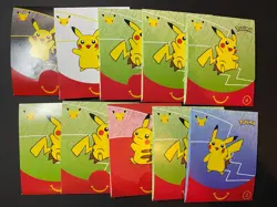 Pokemon McDonalds 25th Anniversary 10 New Unopened Packs - Image 1