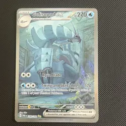 Pokemon Golisopod ex 246/182 SV04 Paradox Rift Illustration Rare Full Art Holo … - Image 1