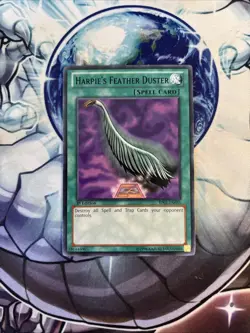 (YCL) Harpie’s Feather Duster Rare 1st Edition BP01-EN035 Yugioh LP - Image 1