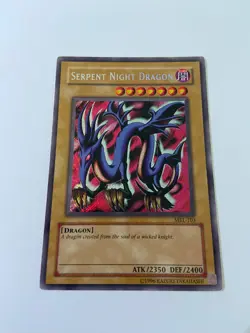 Yugioh Serpent Night Dragon MRL-103 Secret Rare Original Print - MP - Image 1