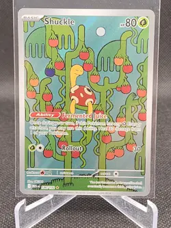 SHUCKLE 136/132 - Illustration Rare Holo - Pokemon Mega Evolution English - Image 1