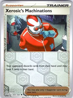 XEROSIC'S MACHINATIONS 064/064 SHROUDED FABLE POKEMON REVERSE HOLO NM/M - Image 1