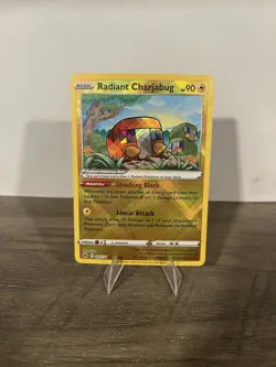 Pokemon TCG Radiant Charjabug Sword & Shield-Crown Zenith 051/159 Holo NM - Image 1