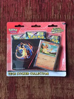 Pokemon TCG: Mega Evolution Ascended Heroes - Tech Sticker Collection Charmander - Image 1