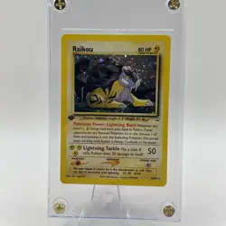 Raikou - 1st Edition - Holo - 13/64 Neo Revelation - WOTC - Pokemon TCG - 2000 - Image 1