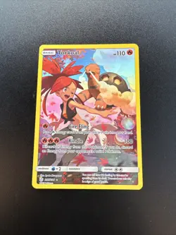 2019 Pokemon Torkoal 237/236 Cosmic Eclipse Secret Rare Full Art - Image 1