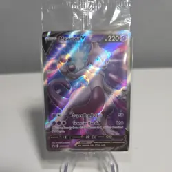 POKEMON PROMO CARD - MEWTWO V SWSH229 (HOLO) (FULL ART) (SEALED) - Image 1