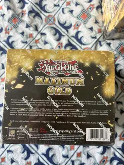 Yugioh Maximum Gold 1st Edition Display Of 5 Boxes (20 Booster Packs) New Sealed - Image 3