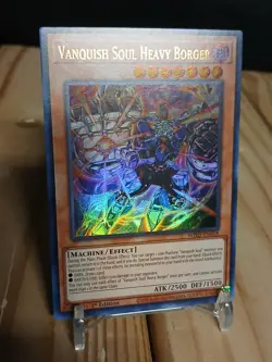 Yu-Gi-Oh! Vanquish Soul Heavy Borger Ultra Rare WISU-EN018 1st ED NM ENG - Image 1