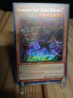 Yu-Gi-Oh! Vanquish Soul Heavy Borger Ultra Rare WISU-EN018 1st ED NM ENG - Image 3