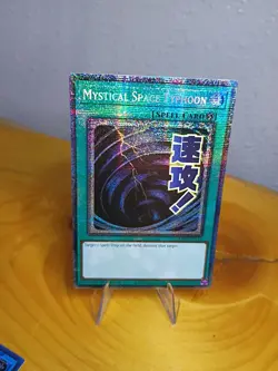 Mystical Space Typhoon 1st Edition Starlight Rare RA05-EN112 Yu-Gi-Oh! - Image 1