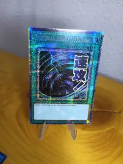 Mystical Space Typhoon 1st Edition Starlight Rare RA05-EN112 Yu-Gi-Oh! - Image 2