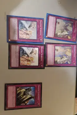 Konami Yu-Gi-Oh! TCG Solemn Judgment/Warning/Strike Trap 1st Ed Lot - Image 1