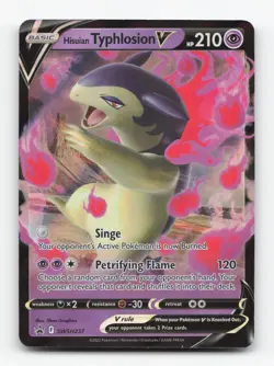 Pokemon TCG - Hisuian Typhlosion V SWSH237 NM Holo Promo Sword & Shield Promo - Image 1