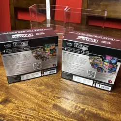 Pokemon TCG Evolving Skies ETB 2x Set w/ Acrylic cases - Image 5