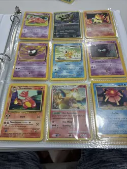 Pokemon vintage binder collection - Image 1
