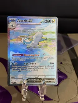 Altaria ex 253/182 SV04: Paradox Rift Secret Rare SIR Pokemon Tcg Near Mint - Image 1