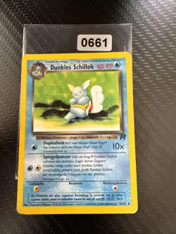 Dunkles Schillok Dark Wartortle MINT 1. Edition 46/82 Team Rocket DE Pokemon - Image 1