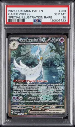 2024 POKEMON PAF EN-PALDEAN FATES SPECIAL ILLUSTRATION RARE GARDEVOIR EX PSA 10 - Image 1