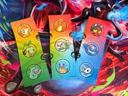 Pokemon First Partner Illustration Collection Series 1 Gen 4 Sinnoh Starters NM - Image 2