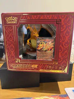 Pokemon TCG Charizard ex Super-Premium Collection Box Promo Booster English - Image 1