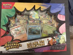 Pokemon TCG Ascended Heroes First Partners Deluxe Pin Collection Box - Image 1