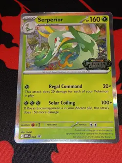 Serperior MEP 064 Pre Release Perfect Order - Pokemon TCG Black Star Promo - Image 1