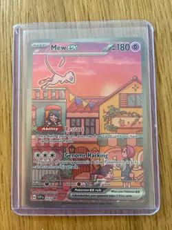 Pokemon TCG Mew Ex SVP 053 Black Star UPC Promo Scarlet & Violet 151 - Image 1