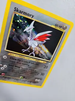 Pokemon Neo Genesis 2000 Skarmory #13/111 Holo Rare WOTC TCG Card - Image 4
