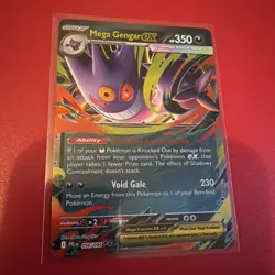 Mega Gengar ex 056/094 Phantasmal Flames Pokemon Card - Image 1