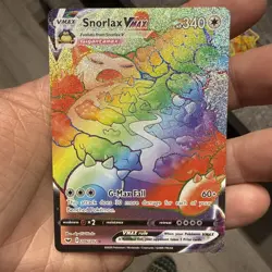 Snorlax VMAX (Secret) - SWSH01: Sword & Shield Base Set 206/202 NM Pokemon TCG - Image 1