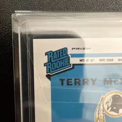 2019 Panini Donruss Optic -Rated Rookie Terry McLaurin #179 Aqua Prizm /299 (RC) - Image 4