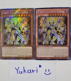 (2 Pack) Imsety, Glory of Horus (Platinum Secret Rare + SER) RA05-EN027 Yu Gi Oh - Image 1
