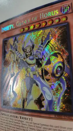 (2 Pack) Imsety, Glory of Horus (Platinum Secret Rare + SER) RA05-EN027 Yu Gi Oh - Image 2