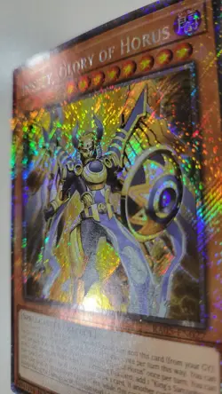 (2 Pack) Imsety, Glory of Horus (Platinum Secret Rare + SER) RA05-EN027 Yu Gi Oh - Image 3