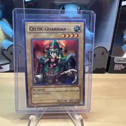 Yu-Gi-Oh! TCG Celtic Guardian Legend of Blue Eyes White Dragon LOB-007 Holo NM-M - Image 1