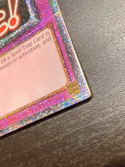 Solemn Judgement (STARLIGHT RARE) RA05-EN124 (NM) 1st Edition Yu-Gi-Oh! Konami - Image 3