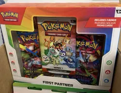 Pokemon Cards (X4 -NEW) TCG Booster Pack First Partner Series 1 (4 SEALED BOX) - Image 2