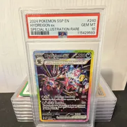 Pokemon Hydreigon ex 240/191 SV08 Special Illustration Rare Holo PSA 10 - Image 1