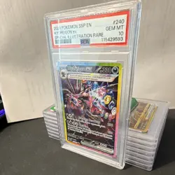 Pokemon Hydreigon ex 240/191 SV08 Special Illustration Rare Holo PSA 10 - Image 4