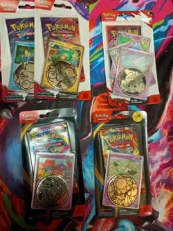 Pokemon Trading Card Game 5 x blister pack bundle - Image 1