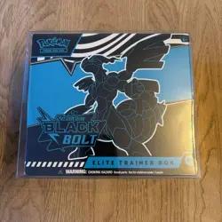 Pokemon TCG Black Bolt Elite Trainer Box ETB| NEW AND SEALED in protective case - Image 1